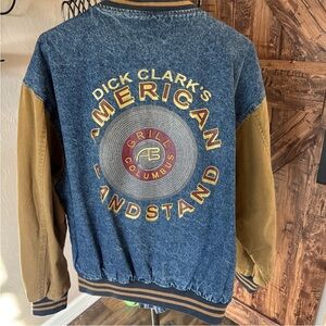 Vintage Dick Clark American Bandstand Mens Jacket Large
